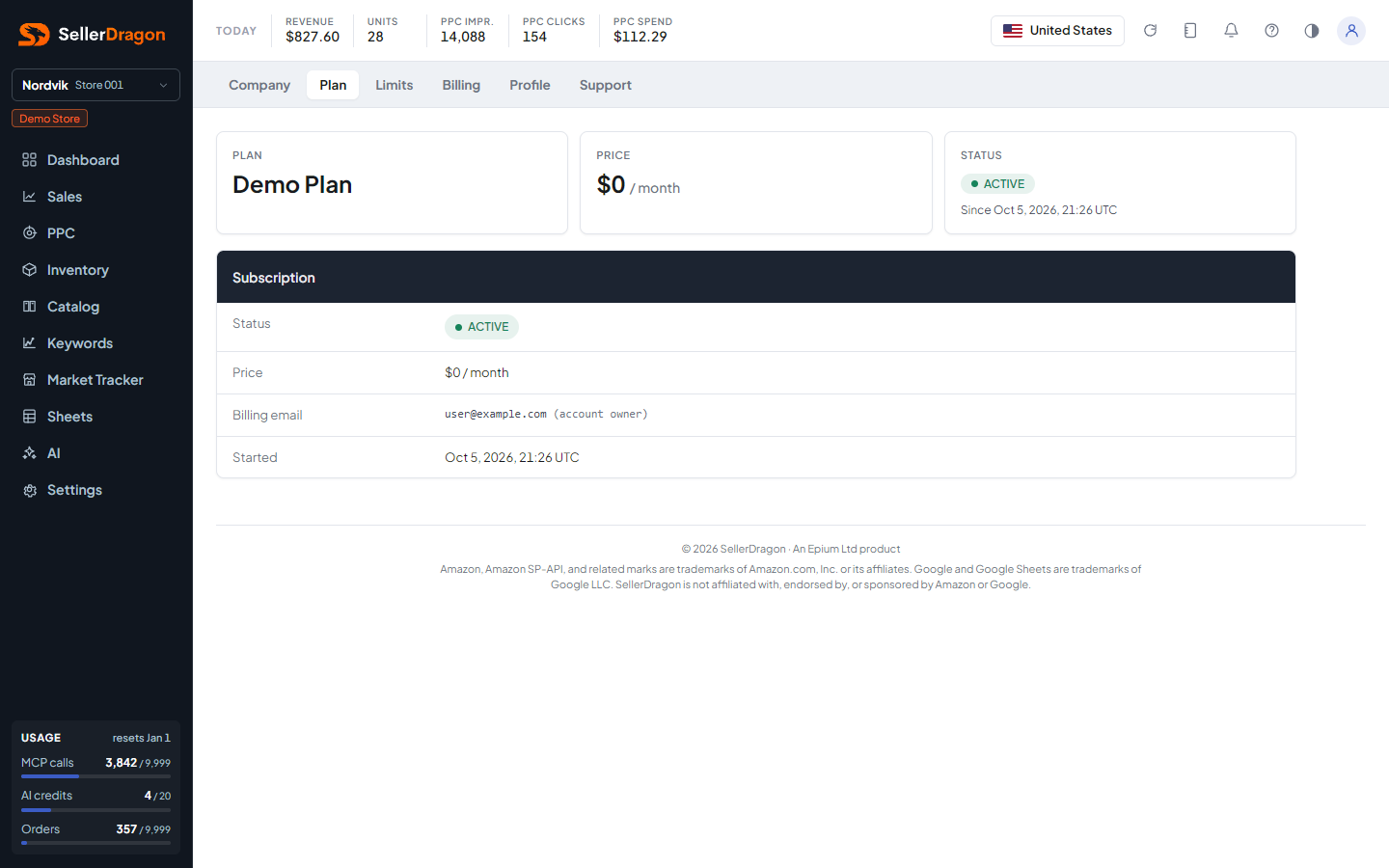 Plan, light theme