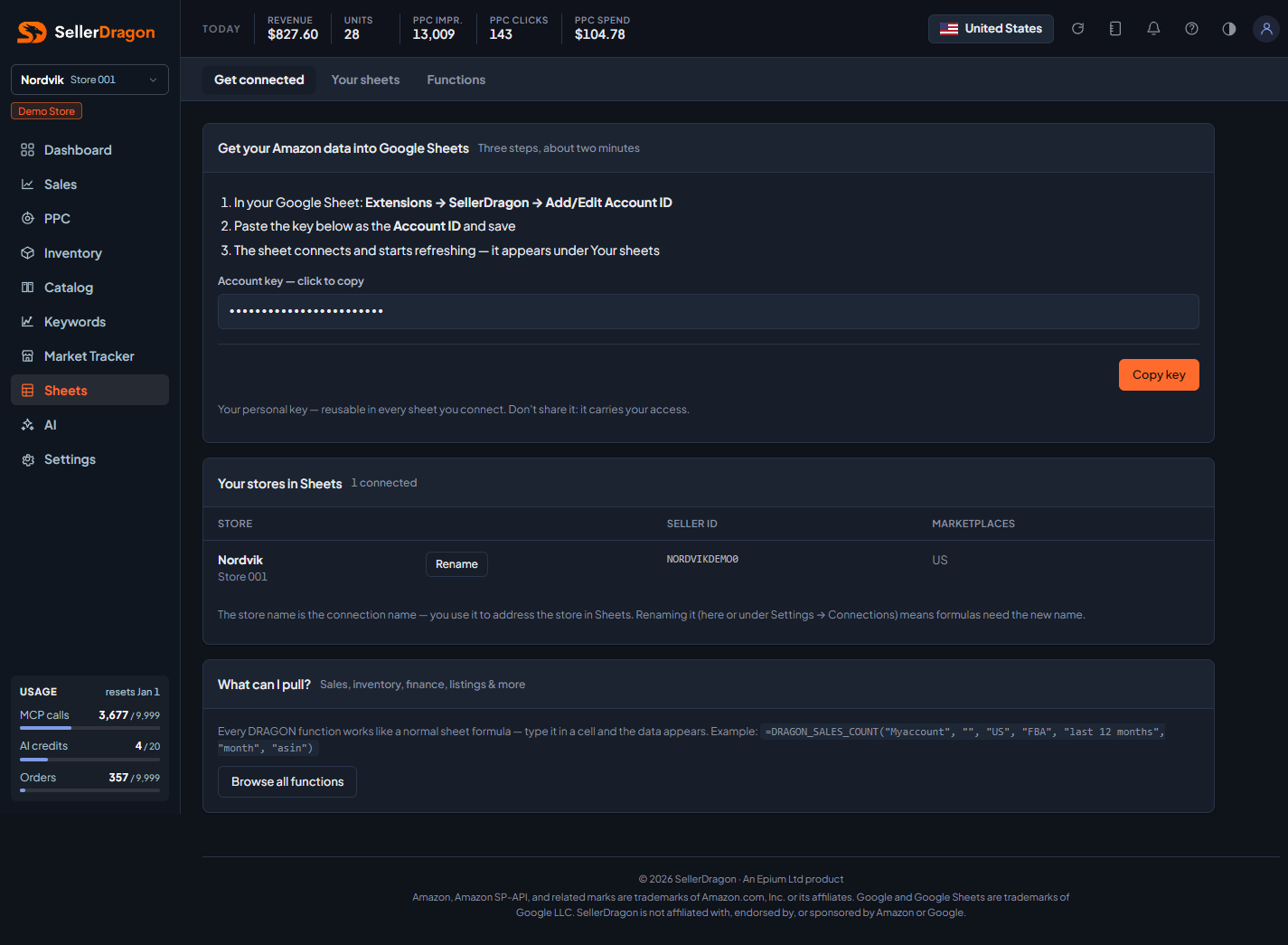 Get connected, dark theme